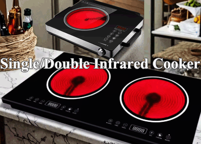 Pottery Furnace Dual Infrared Cooker Double Panels Infrared Cooktop Inteligent Touch Electric Ceramic - Nepal - Kathmandu