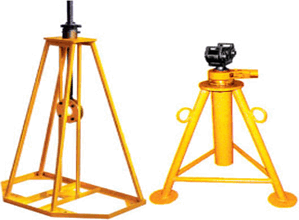 Mechanical cable drum stand Column type cable support - Auxiliary devices - Electric Power Tools - Machinery of Power - Nepal Kathmandu