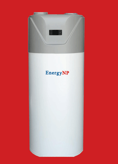 Air Source All-in-one Heat Pump Water Heater - Round Tank - Nepal - Kathmandu - energyNP.com
