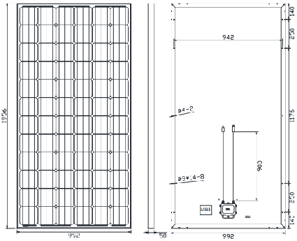 Mono Crystal Solar Panel - Nepal - Kathmandu - energyNP.com