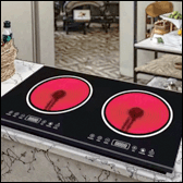 Infrared Cooktop | Infrared Cooker | Infra red Cooking Range | Electric Cooktop | Electric Cooker | Nepal | Kathmandu | Induction Cooktop | Induction cooker | energyNP.com | Pottery Furnace Dual Infrared Cooker Double Panels Infrared Cooktop Inteligent Touch Electric Ceramic