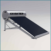 Low Pressure Compact Solar Water Heater With Feeding Tank - Nepal - Kathmandu - energyNP.com